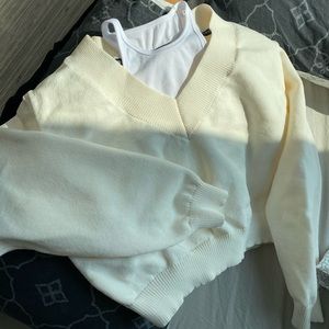 Alexander Wang Cropped Sweatshirt
